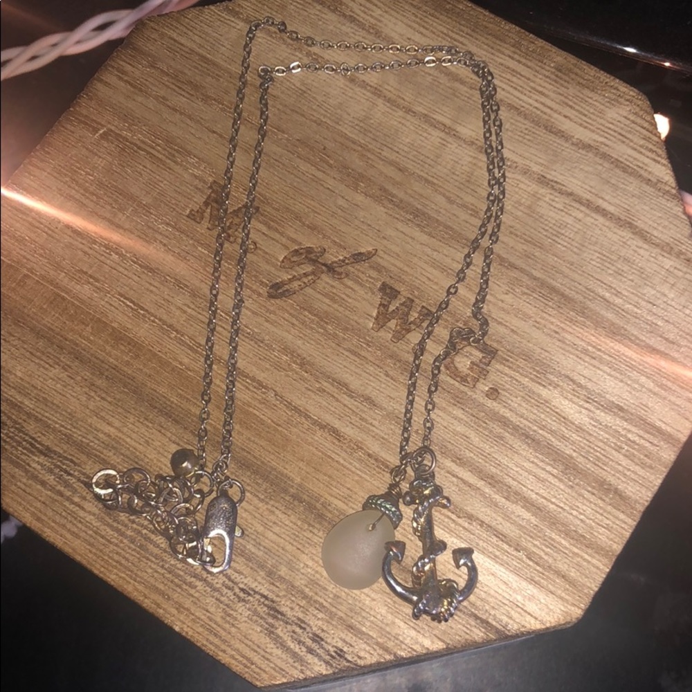 ⭐️B2G1⭐️ Anchor necklace with cute pendant